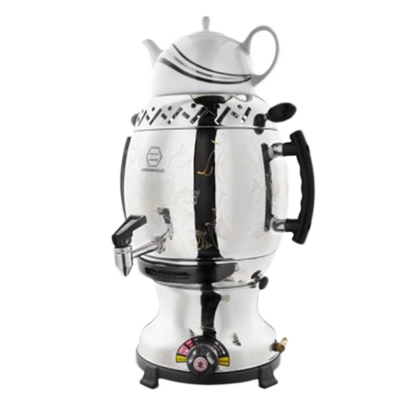 سماور گازی طرح ماهی تراش مجهز به ترموکوپل استاندارد GTM-160